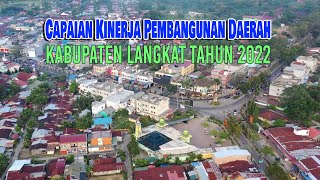 Capaian Kinerja Pembangunan Daerah kabupaten Langkat tahun 2022