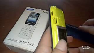 Unboxing Samsung SM B310E