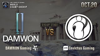 DWG vs IG | GROUP STAGE Day 8 H/L 10.20 | 2019 Worlds Championship