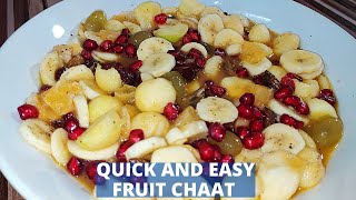 Special Fruit Chaat Recipe | Fruit Chaat banane ka Tarika by Taste in Kitchen | #shorts