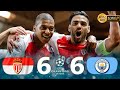 Mónaco vs Manchester City (6-6 agg) UCL 2016-2017 / Round Of 16 / 1,2 Leg / All Goals & Highlights