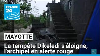 Mayotte : la tempête Dikeledi s'éloigne, l'archipel maintenu en alerte rouge • FRANCE 24