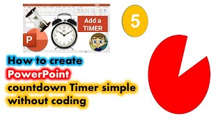 How to create Powerpoint countdown Timer simple without coding