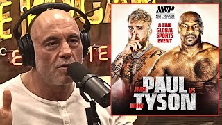 Joe Rogan REACTS To Jake Paul Vs Mike Tyson Boxing Fight