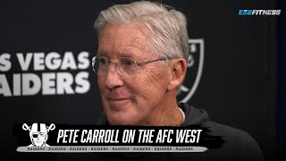 Pete Carroll Aims To Tap Into the Raiders Mentality—and Be Consistent | NFL