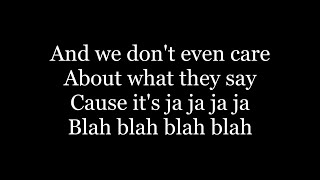 Armin van Buuren - Blah Blah Blah ( lyrics )