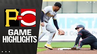 Pirates vs. Reds Highlights (4/11/25) | MLB Highlights