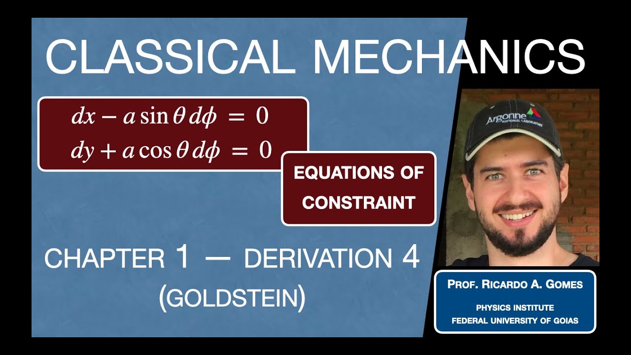 Ch 01 -- Problem 04 -- Classical Mechanics Solutions -- Goldstein - YouTube