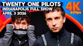 Twenty One Pilots FULL SHOW | NCAA March Madness Festival | Indianapolis | April 3 2026 | 4K 60FPS