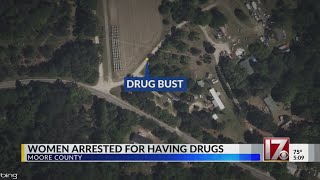 Moore County women arrested for having xanax, fentanyl: Sheriff