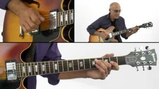 Larry Carlton Guitar Lesson - #22 Comping - 335 Motifs