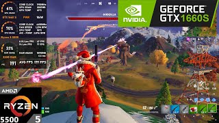 GTX 1660 SUPER : Fortnite Performance Mode (Tested in 2025)