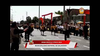 Francisco Lizarzaburu en Desfile Cívico Escolar 2024 (El Porvenir y Salaverry)