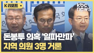 돈봉투 명단 속 지역 의원들 \