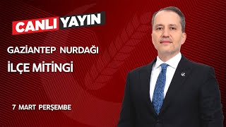 Gaziantep Nurdağı İlçe Mitingi