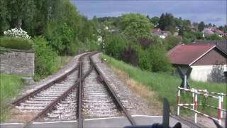 Der Krebsbachtäler: Führerstandsmitfahrt Neckarbischofsheim Nord - Untergimpern