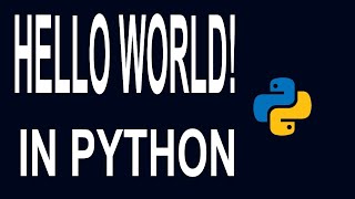 HELLO WORLD! in Python | Lesson 3