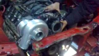 Laf e30v8 Paxton Supercharger First Start