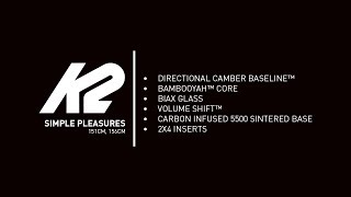 K2 Simple Pleasures Snowboard | 2020 K2 Snowboard