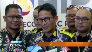 Sandiaga Hadiri Rakernas HIPMI