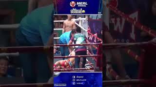 មួយដៃចប់ទឹកទាន់😂🥊 #kunkhmer #muaythai #boxing #champion #mma