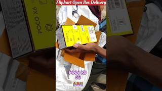 Open Box Delivery || POCO X6 5G || Flipkart || A.K.C Patna