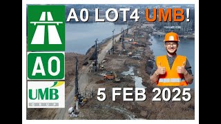 Autostrada A0 | LOT 4 | 5 FEB | PASAJ CFR | LAC CERNICA | UMB Ep. 13 |#a0 #autostrada#2025 #4k #new