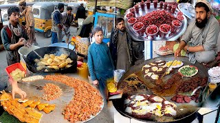 Pakora and Chapli kabab recipe in Jalalabad Talashi chowk | Liver fry | Pomegranate | Fish fry