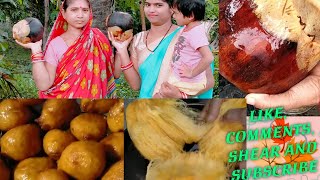 ତାଳ ପିଠା କେମିତି ଲାଗେ ଆସନ୍ତୁ ଜାଣିବା..talo pitha kemiti hue dekhiba