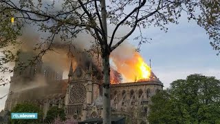 Notre-Dame in de as: 'De vlammen sloegen uit de torenspits' - RTL NIEUWS