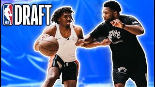 EXCLUSIVE!! Never Before Seen Pre-Draft Workout With Philadelphia 76ers Rising Star Tyrese Maxey