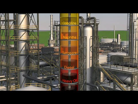 What are the fractions of petroleum?