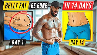LOSE BELLY FAT in 14 Days (FUPA) | 10 Minute Home Workout