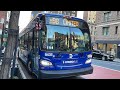 2022 New Flyer XDE40 #9435 M98 ride along the Harlem River Drive