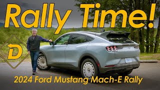 Dirty Dancing with Ford’s 2024 Mustang Mach-E Rally #cars #electricvehicle #automobile