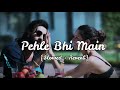 Pehle Bhi Main(Marham) {Slowed & Reverb)|Vishal Mishra | Animal | Latest Bollywood Songs 2023