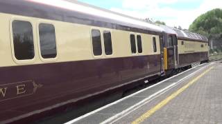 57305 and 57312 on the Northern Belle at Bristol Temple Meads and Keynsham on 4/5/15