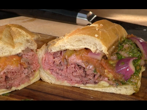 Prime Rib Sandwich (Roasted Prime Rib) On The Primo Oval XL! Prime Rib Sandwich (Roasted Prime Rib) On The Primo Oval XL!