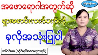 အဖောရောဂါအတွက်ဆို  ရှားစောင်းလက်ပက်ကိုသာ ခုလိုသာအသုံးပြုပါ