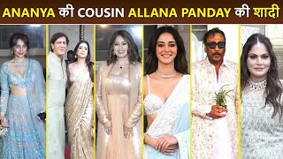 CELEBS At Ananya's Cousin Alanna Panday Wedding With Ivor Mc Cray | Vidyut, Mahima Choudhary & More