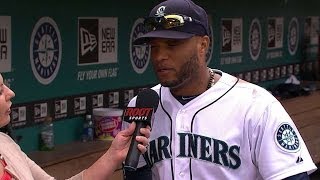 CLE@SEA: Cano discusses his two-run homer in win