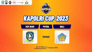 KEPULAUAN RIAU vs BALI (Putra) KAPOLRI CUP 2023 VOLLEYBALL TOURNAMENT WILAYAH TIMUR