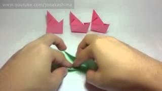 Origami Magic Rose Cube (Valerie Vann)