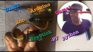 Embedded Systems Video 0002 – Control a Python-Based Game Character with Arduino and Joystick