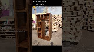 custom pallet wardrobe