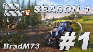 Farming Simulator 15 - Season 1 - Episode 1 - Exploring Bjornholm