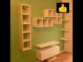 How to make a bookshelf. Diy bookshelf.Book cases design.Amazing book shelf. #shortfeed#shorts