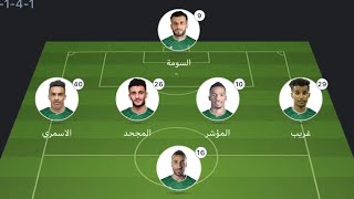 تشكيلة الاهلي ضد الفيصلي مباراة الجولة الاولى من الدوري السعودي 2022