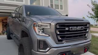 Rigid Radiance Scene A-pillar lights 2019 GMC Sierra at4