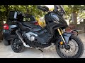 Honda x adv 2022  matt balistic with accessories